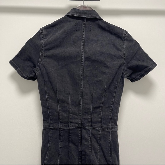 Free People We The Free Jayde Flare Jumpsuit, Black Mamba, X-Small - Picture 9 of 15